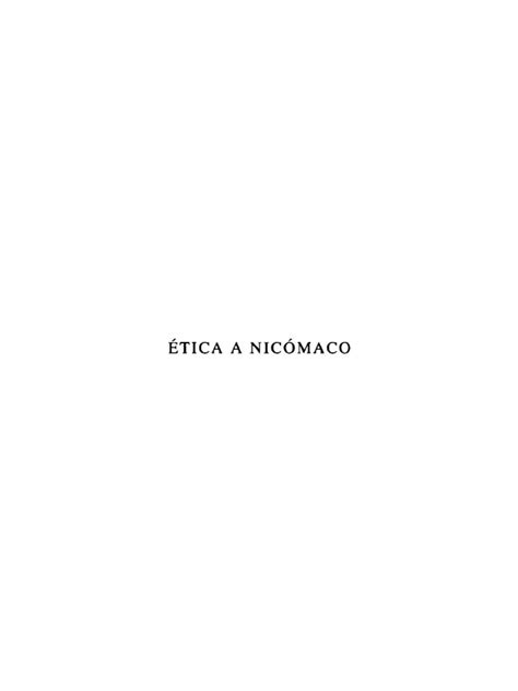 (PDF) Ética a Nicómaco bilingue .